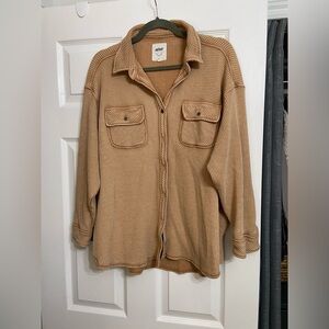 Aerie Waffle Lumberjane Shacket